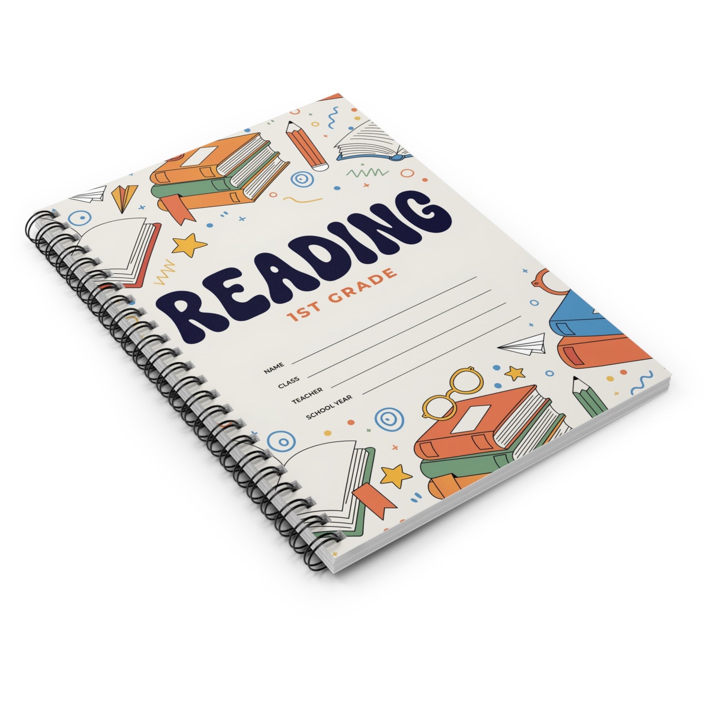 Spiral Notebook - Ruled Line