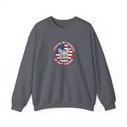 I Served My Country US Navy Veteran  Sweatshirt
