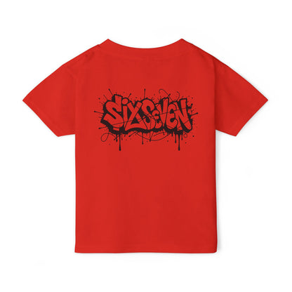 Toddler T-Shirt — Graffiti “SixSeven” Street Art Tee