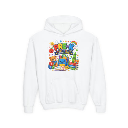 Pre-K Ready to Learn Youth Hoodie – Cute Back-to-School Preschool Sweatshirt