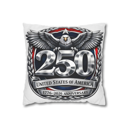 Spun Polyester Square Pillowcase