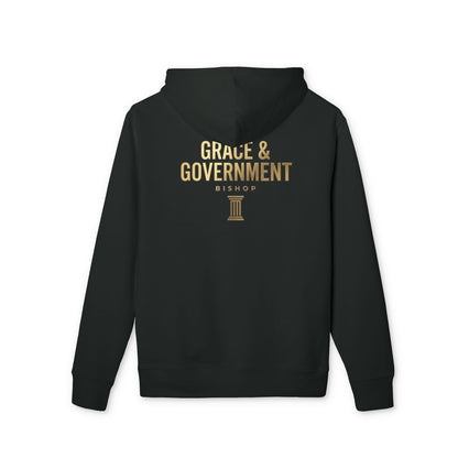 Grace & Government Bishop Hoodie — Faith-Inspired Pullover