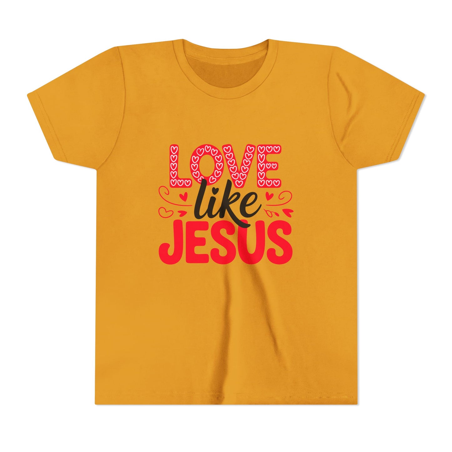 Youth Tee - "Love Like Jesus" Christian Kids Shirt