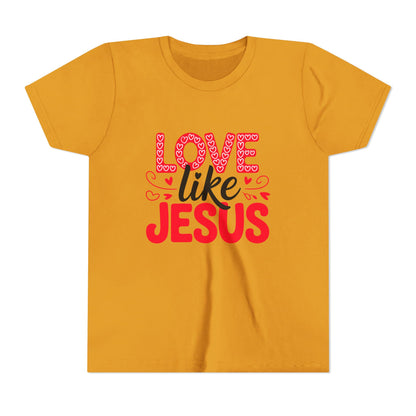 Youth Tee - "Love Like Jesus" Christian Kids Shirt