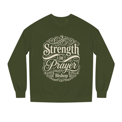 Strength in Prayer Sweatshirt — Inspirational Christian Crewneck for Faith & Encouragement