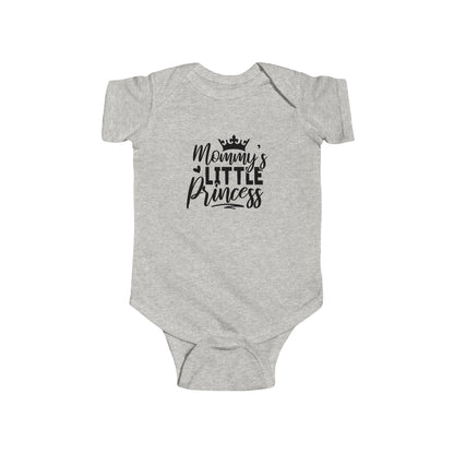 Baby Bodysuit "Mommy's Little Princess" - Cute Infant Onesie with Crown Design