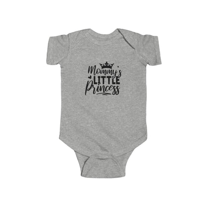 Baby Bodysuit "Mommy's Little Princess" - Cute Infant Onesie with Crown Design