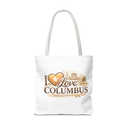 Columbus City Tote Bag — I Love Columbus Souvenir Tote
