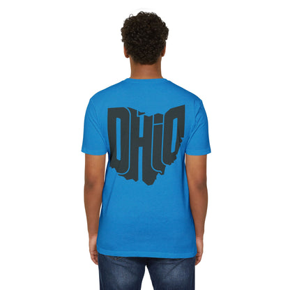 Ohio State Outline T-Shirt — Bold Retro OHIO Graphic Tee