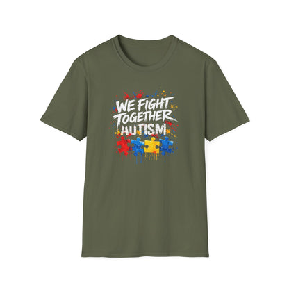 We Fight Together Autism T-Shirt