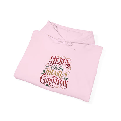 "Jesus is the Heart of Christmas" Hoodie