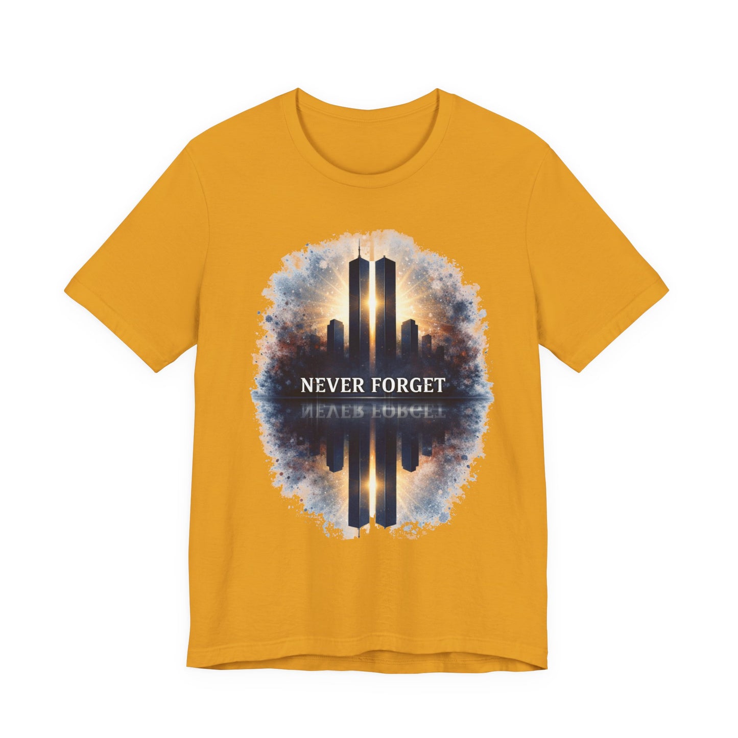 9/11 Never Forget Tee — World Trade Center Memorial Shirt