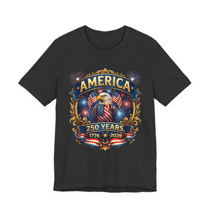 America 250th Anniversary T-Shirt — 1776–2026 Patriotic Eagle Tee