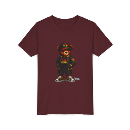 Kids 'Black History' Streetwear Bear Tee