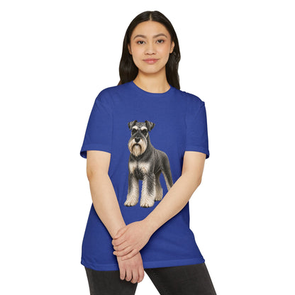 Schnauzer Dog T-Shirt — Realistic Schnauzer Graphic Tee for Dog Lovers
