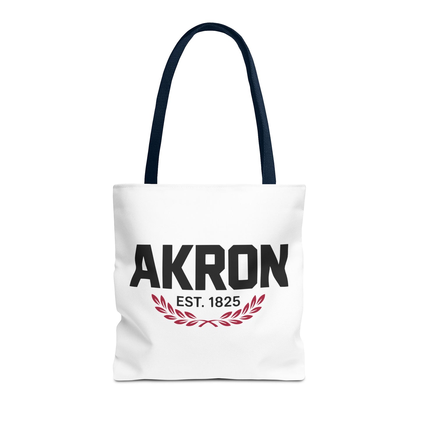 Akron Est. 1825 Tote Bag — City Pride Canvas Tote