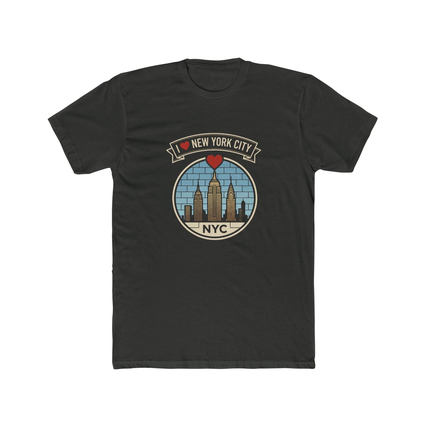 NYC Skyline T-Shirt — I  New York City Graphic Tee
