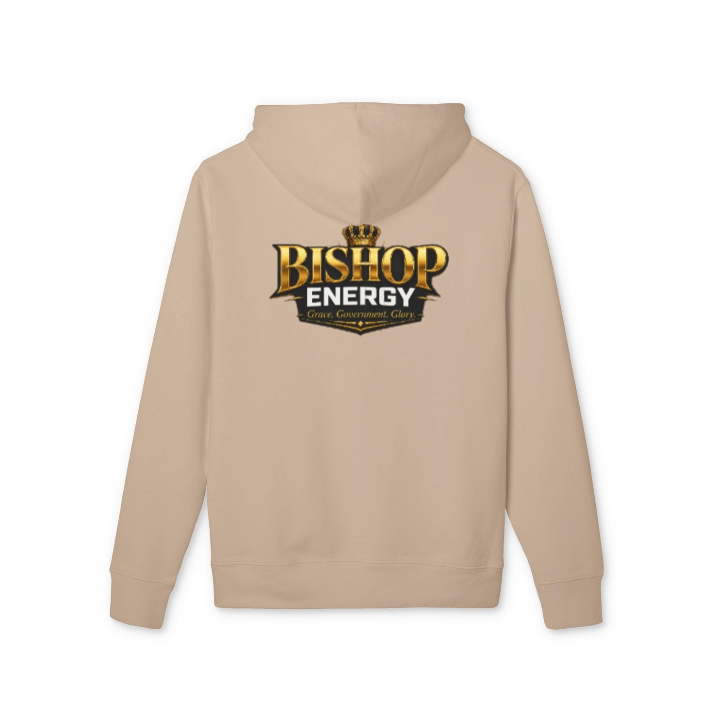 Bishop Energy Hoodie — Gold Crown Logo Pullover
