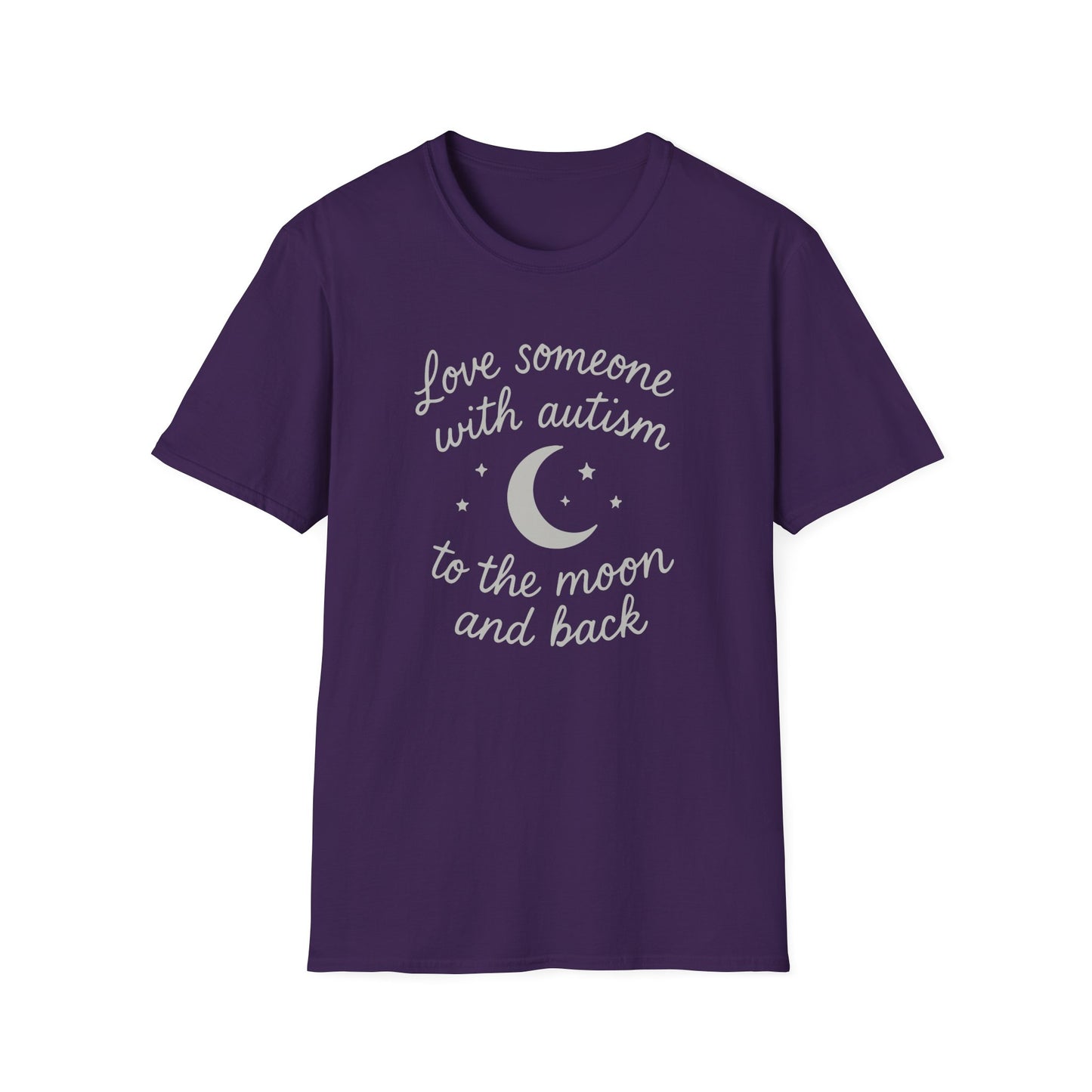 "Love Someone with Autism to the Moon and Back" T-Shirt