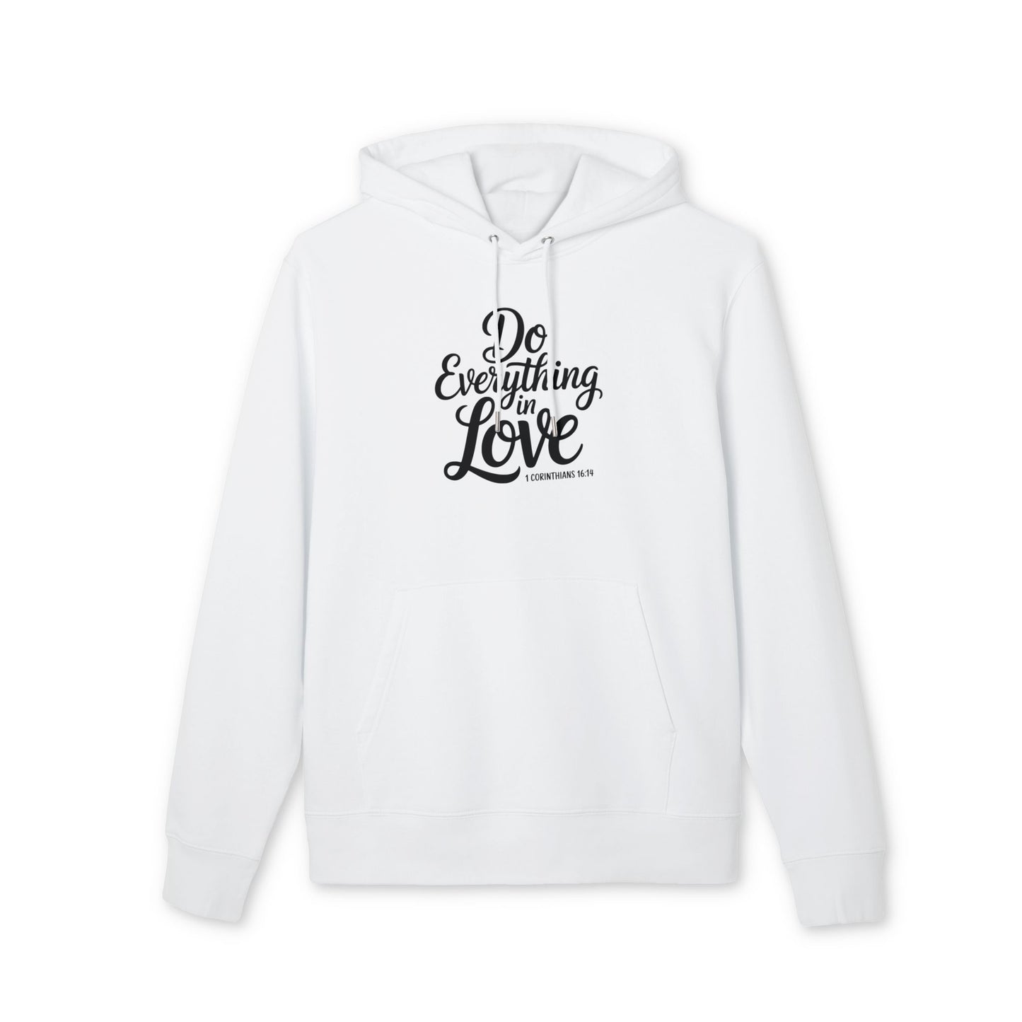 Do Everything in Love Hoodie — Inspirational Christian Graphic Hoodie