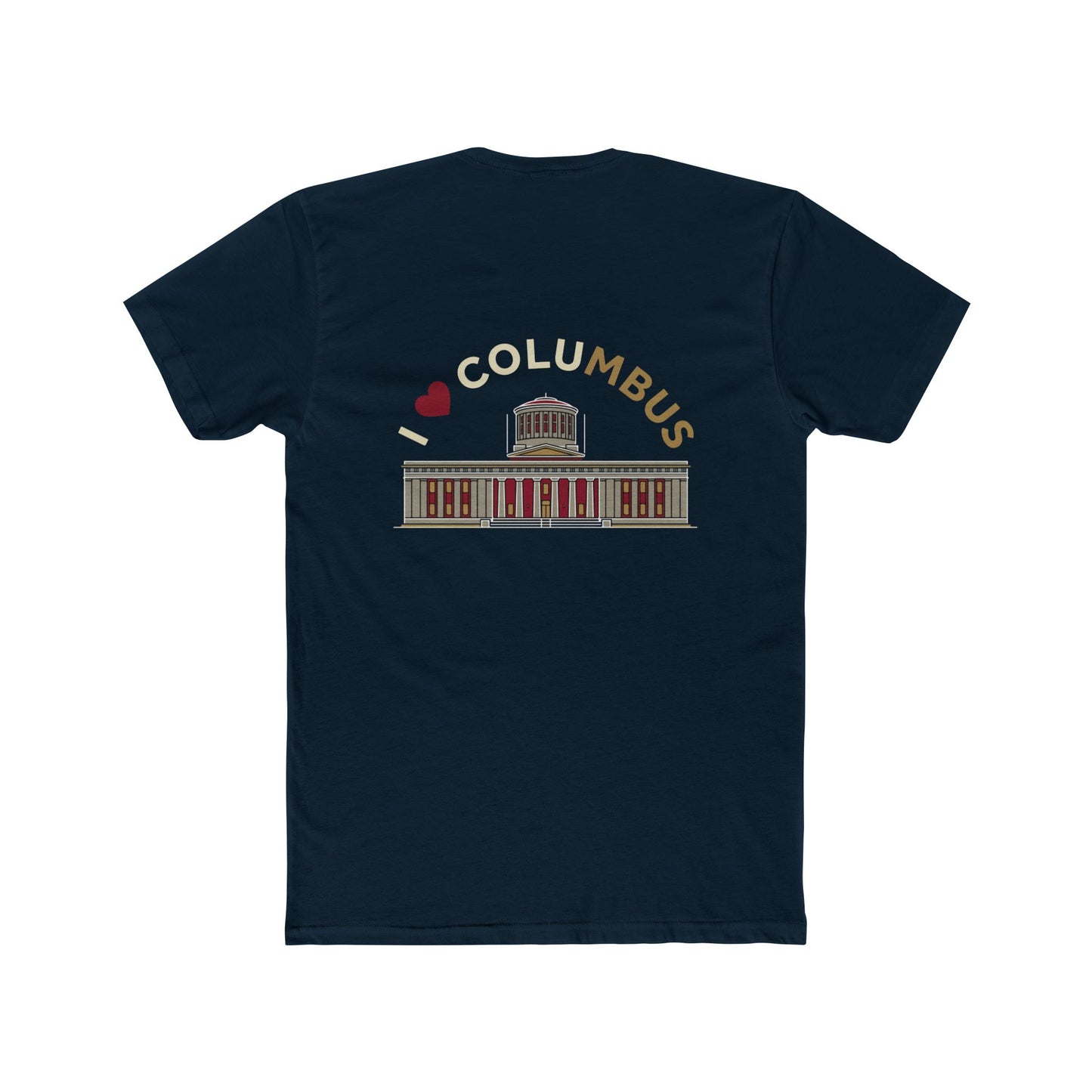 I  Columbus Crew T‑Shirt — Columbus Skyline City Landmark Tee