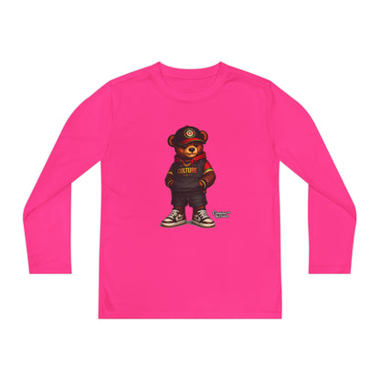 Kids Bear Graphic Long Sleeve Tee — Urban Streetwear Youth Shirt