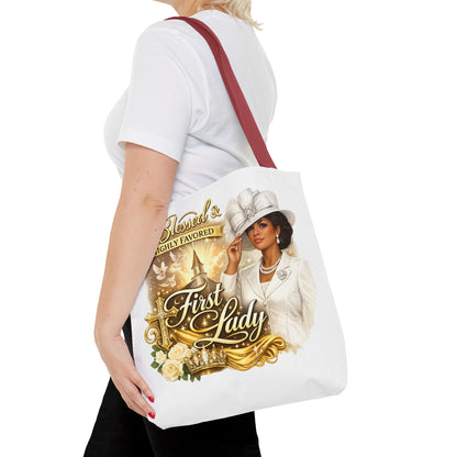 First Lady 'Blessed & Highly Favored' Tote Bag