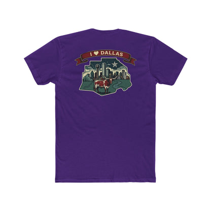 I Heart Dallas Tee — Vintage Dallas Skyline T-Shirt