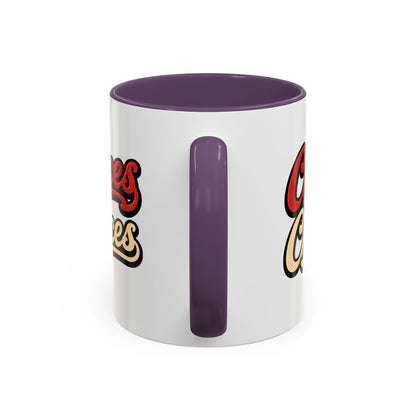 Choices Retro Accent Coffee Mug — Vintage Script 11/15oz