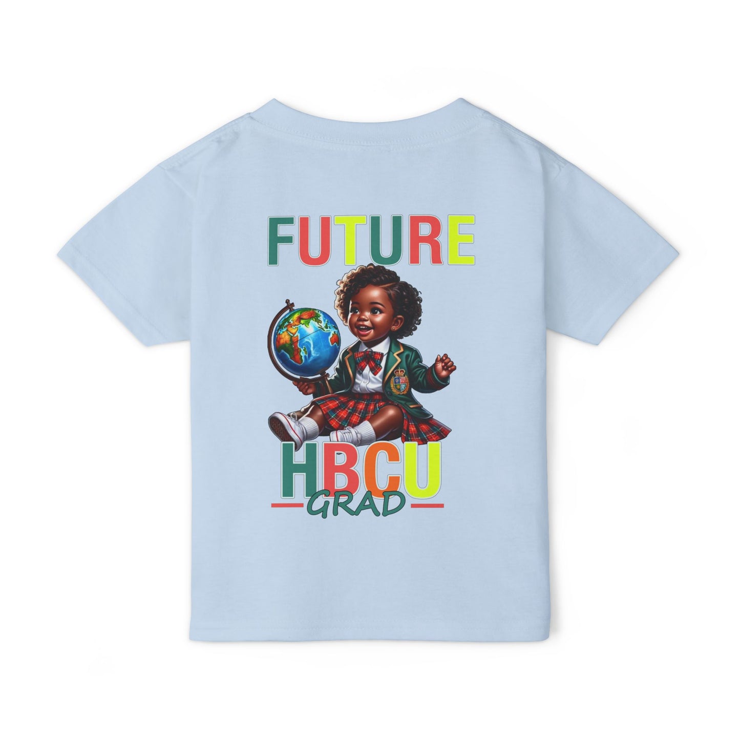 Future HBCU Grad Toddler T‑Shirt — Cute African American Kid, Back‑to‑School Gift