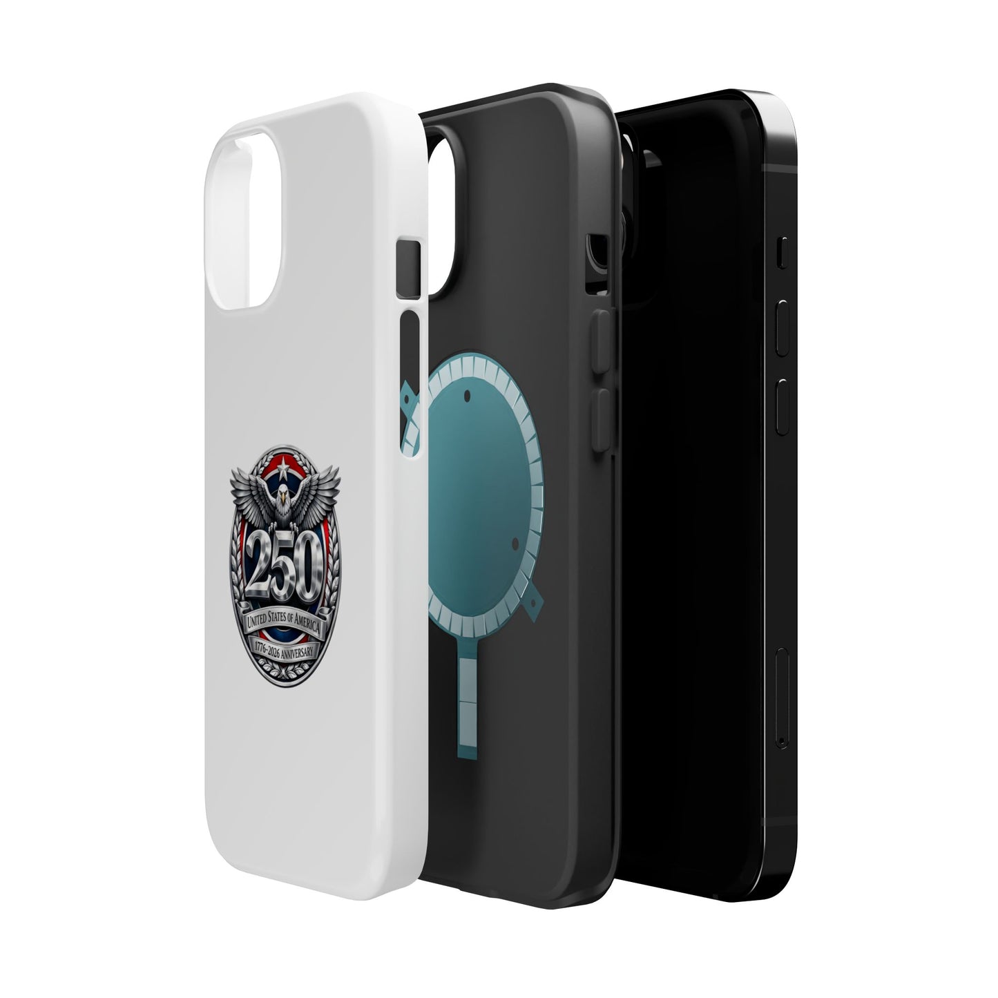iPhone Magnetic Impact Case — 250th Anniversary Eagle Badge Design