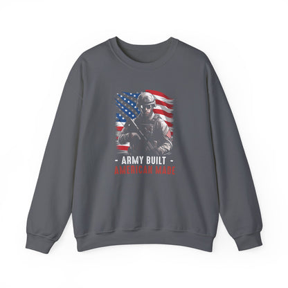 Army Built American Made  Sweatshirt