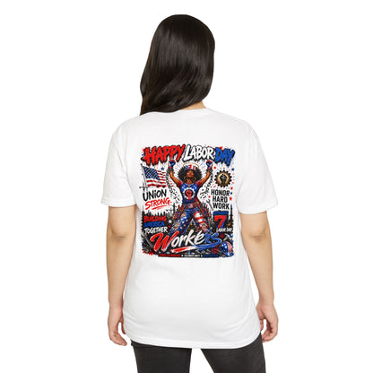 Happy Labor Day Workers T-Shirt — Union Strong, Honor Hard Work Tee