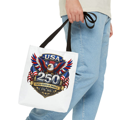 USA 250th Anniversary Eagle Tote Bag — Patriotic 1776–2026 Celebration Tote