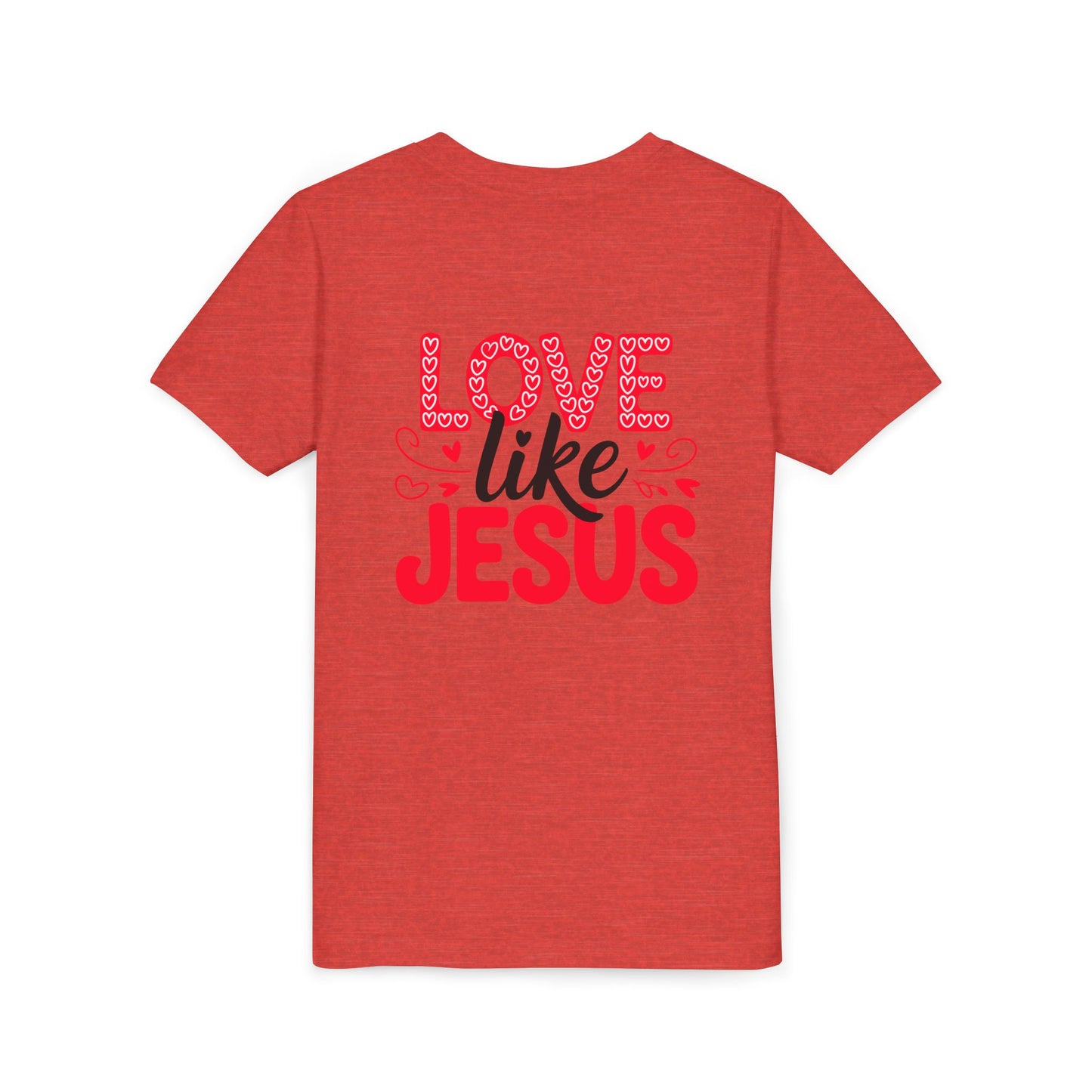 Youth Tee - "Love Like Jesus" Christian Kids Shirt
