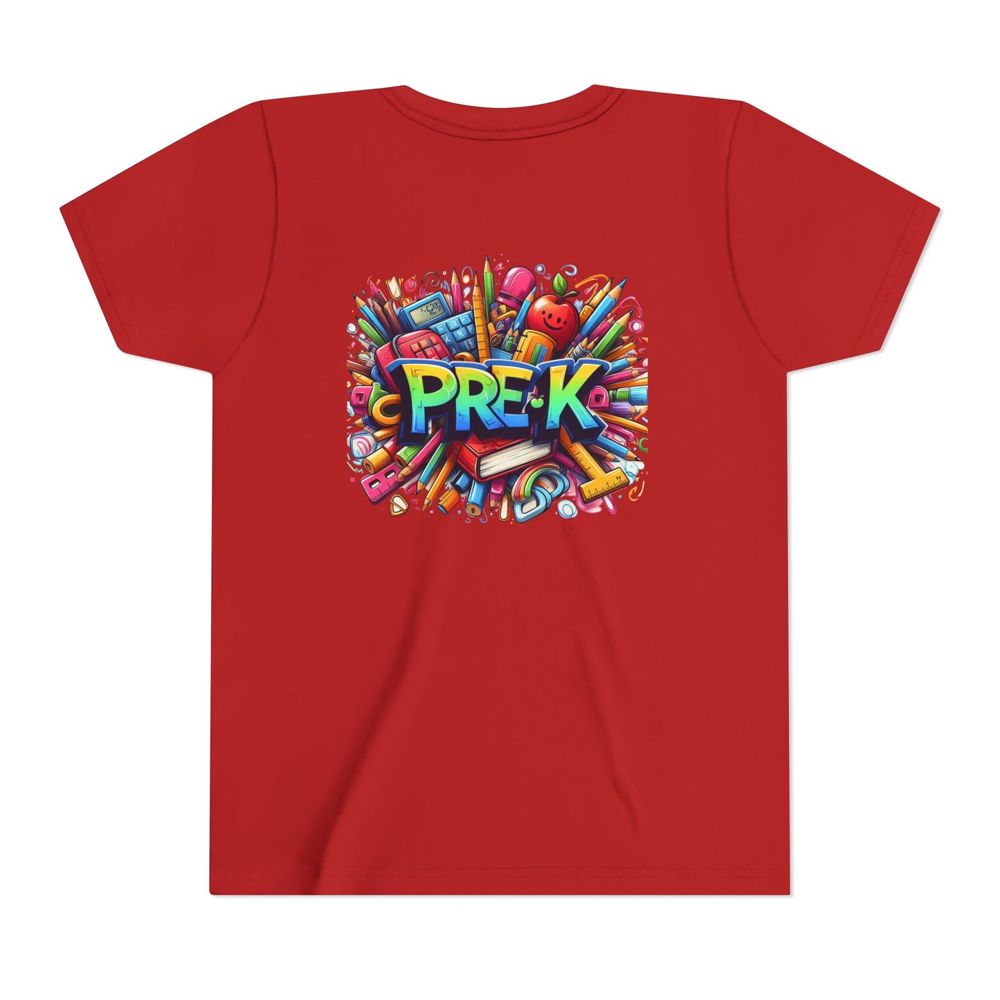 PRE-K Kids Tee — Colorful Back-to-School Pre-K Shirt for Preschoolers
