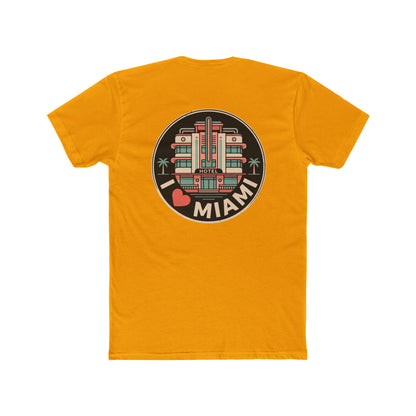 Miami Art Deco T‑Shirt — I  Miami Retro Travel Tee