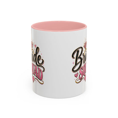 Bride Squad Coffee Mug — Bachelorette Party Gift, Bridal Shower Accent Mug