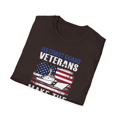 US Coast Guard Veterans Make the Best Grandpas T-Shirt