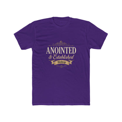 Anointed & Established Bishop T-Shirt — Christian Ministry Tee