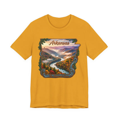 Arkansas Scenic River Tee — The Natural State Retro Landscape T-Shirt