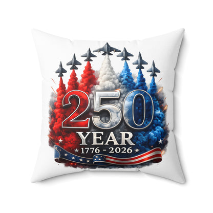 Spun Polyester Square Pillow