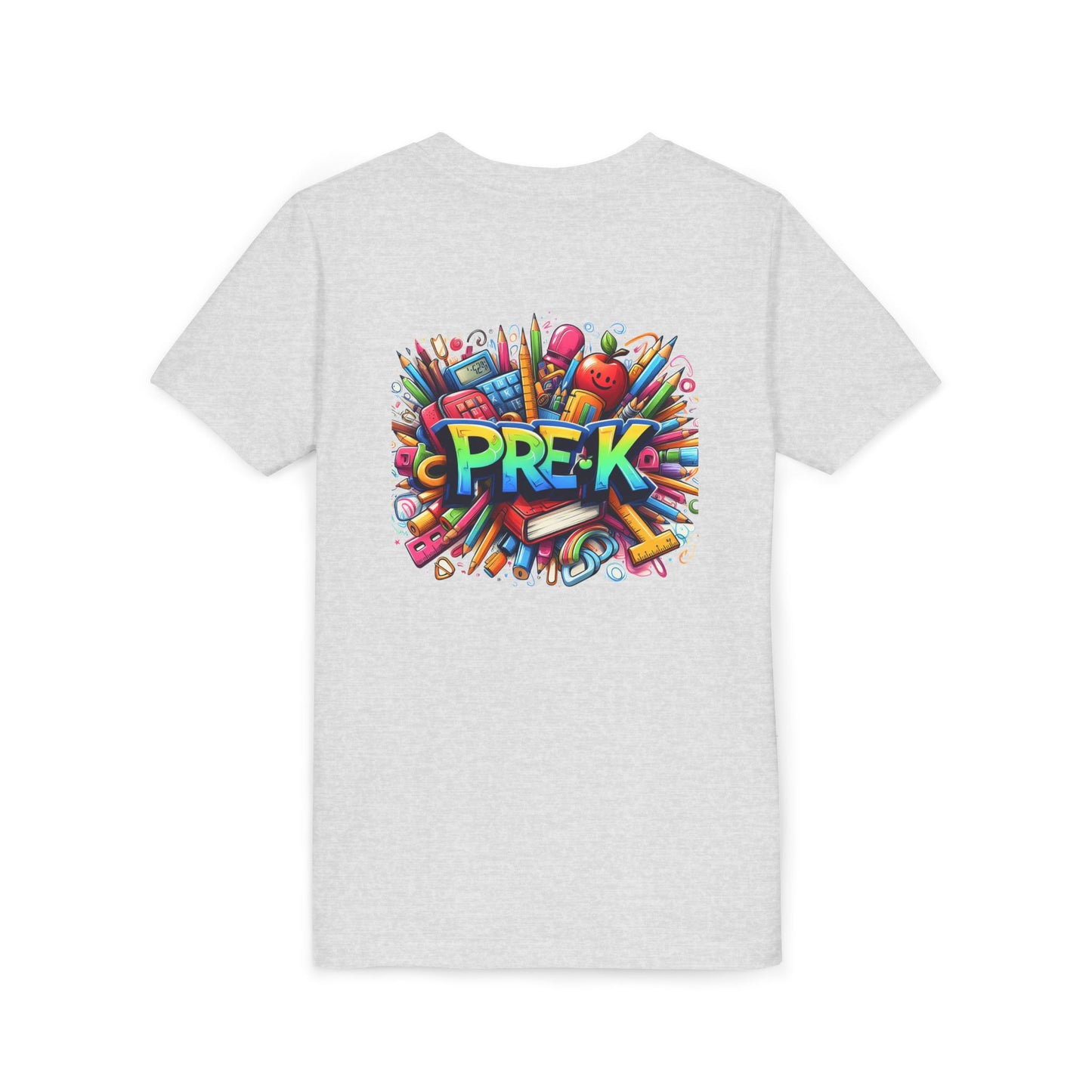 PRE-K Kids Tee — Colorful Back-to-School Pre-K Shirt for Preschoolers
