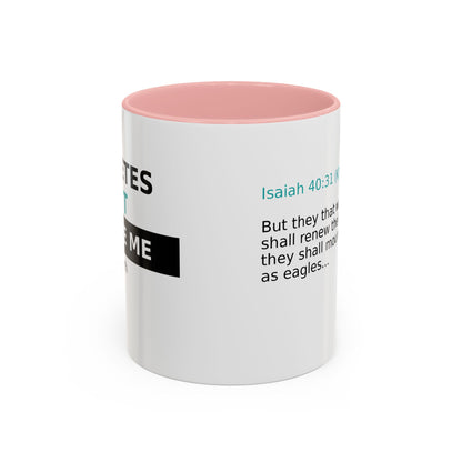 Scripture Coffee Mug — Isaiah 40:31 Inspirational Accent Mug (11/15oz)