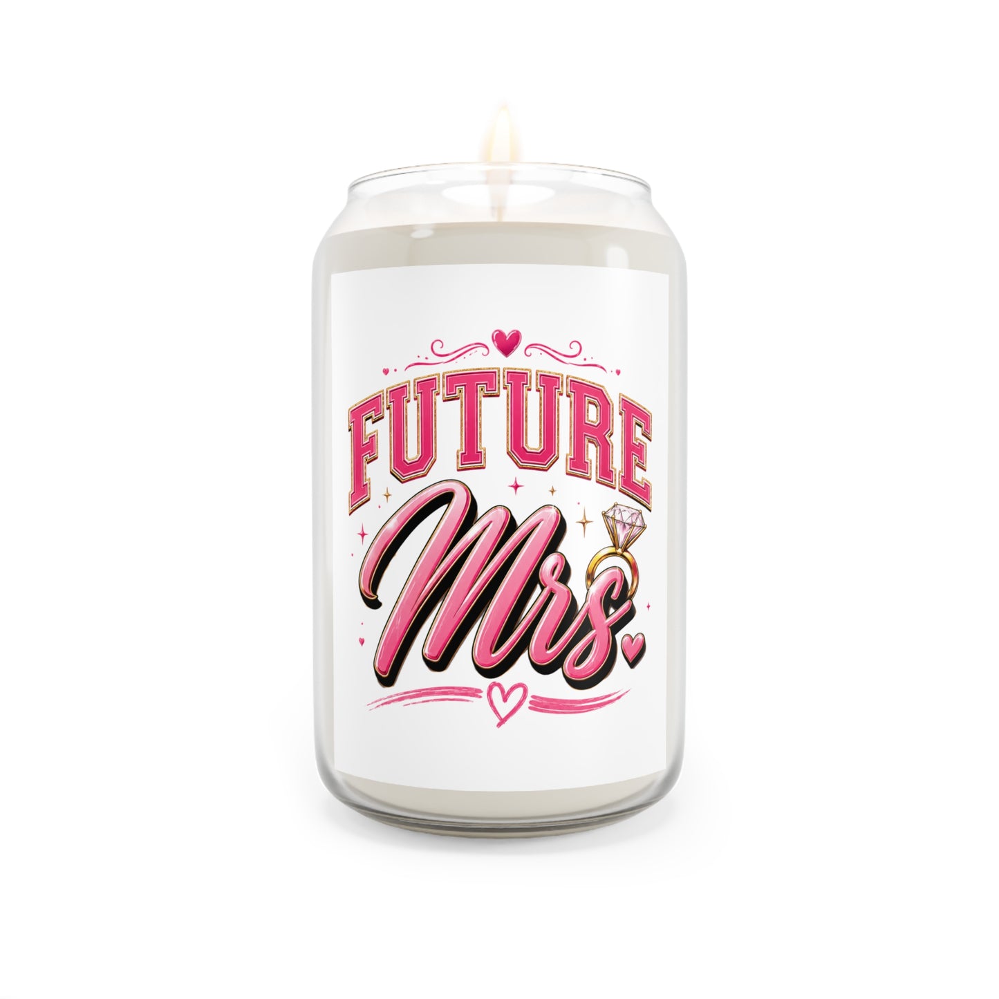 Future Mrs. Scented Soy Candle — Bridal Proposal & Bachelorette Gift (13.75 oz)