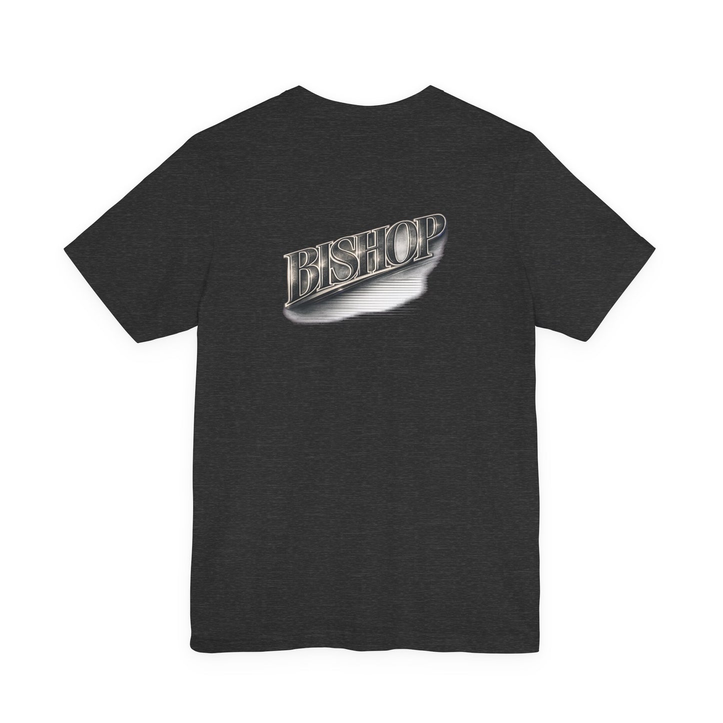 Bishop Retro Chrome Logo T‑Shirt