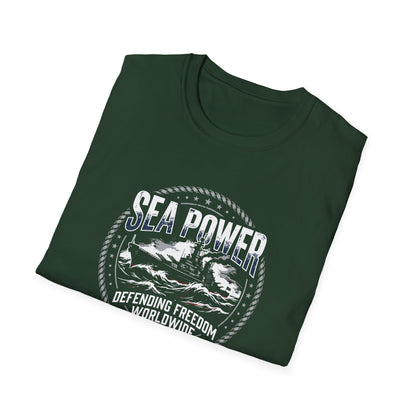 Sea Power: Defending Freedom Worldwide  T-Shirt