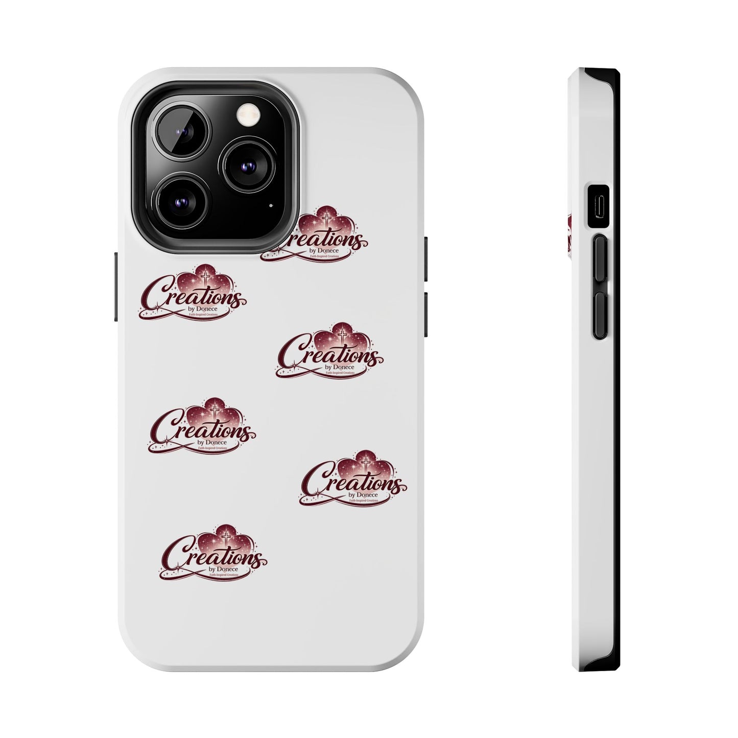 Logo Pattern Tough Phone Case — Creations Repeat Design