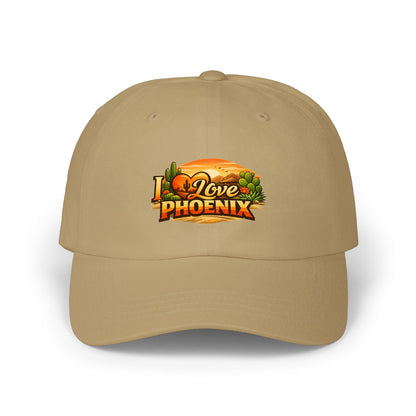Dad Cap — I Love Phoenix Sunset Embroidered Hat