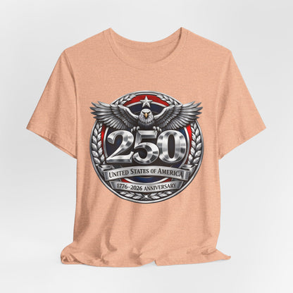 250th United States Anniversary T-Shirt — Patriotic Eagle 1776–2026 Commemorative Tee
